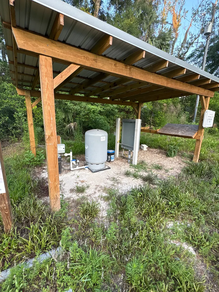 Water pump station construction progress for Mikvah Be'er Yeshaya
